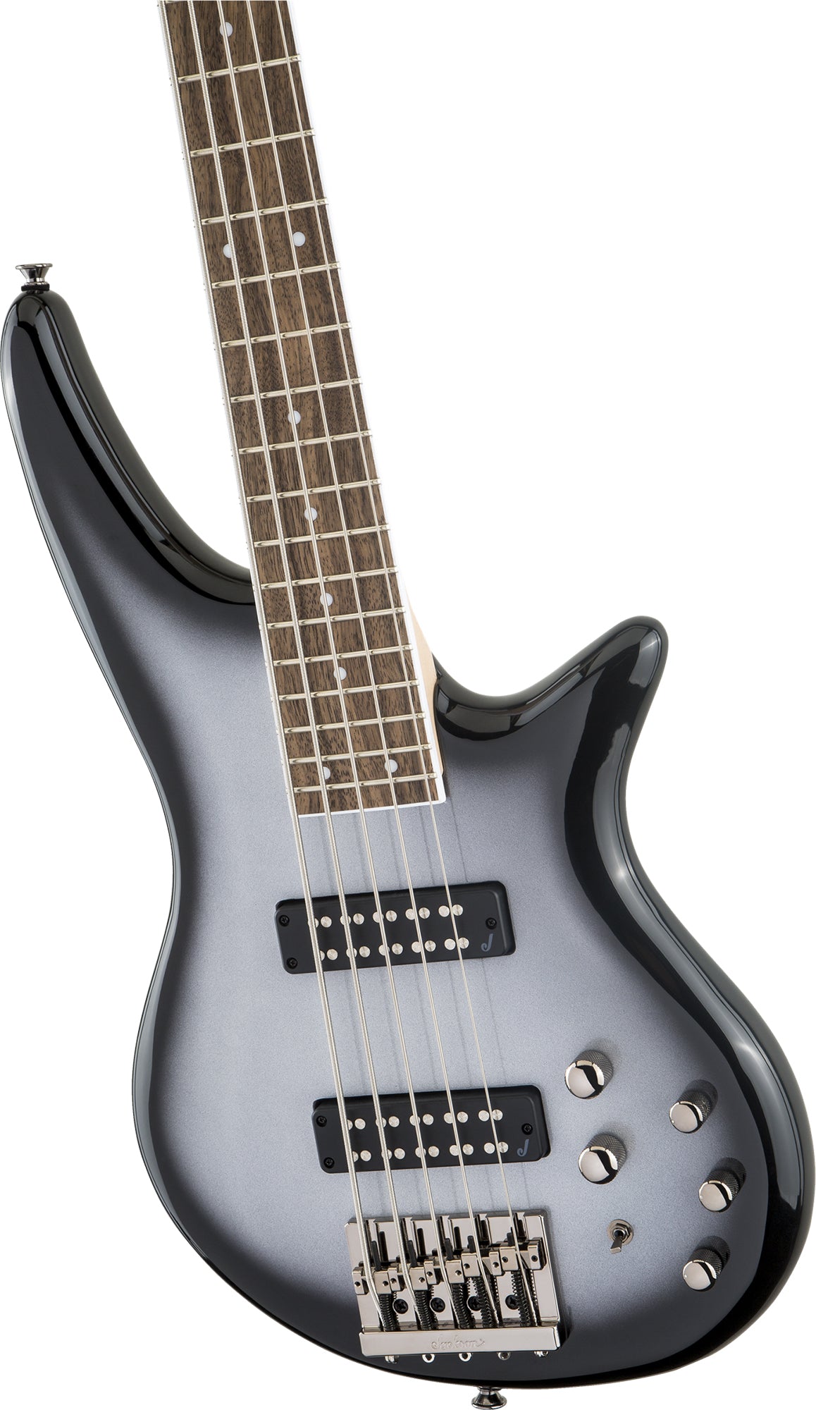 Jackson JS Series 5-String Spectra Bass JS3V Bass Guitar - Silverburst