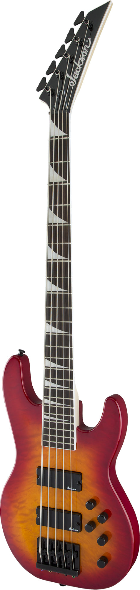 Jackson JS Series JS3VQ 5-String Concert Bass - Cherry Burst