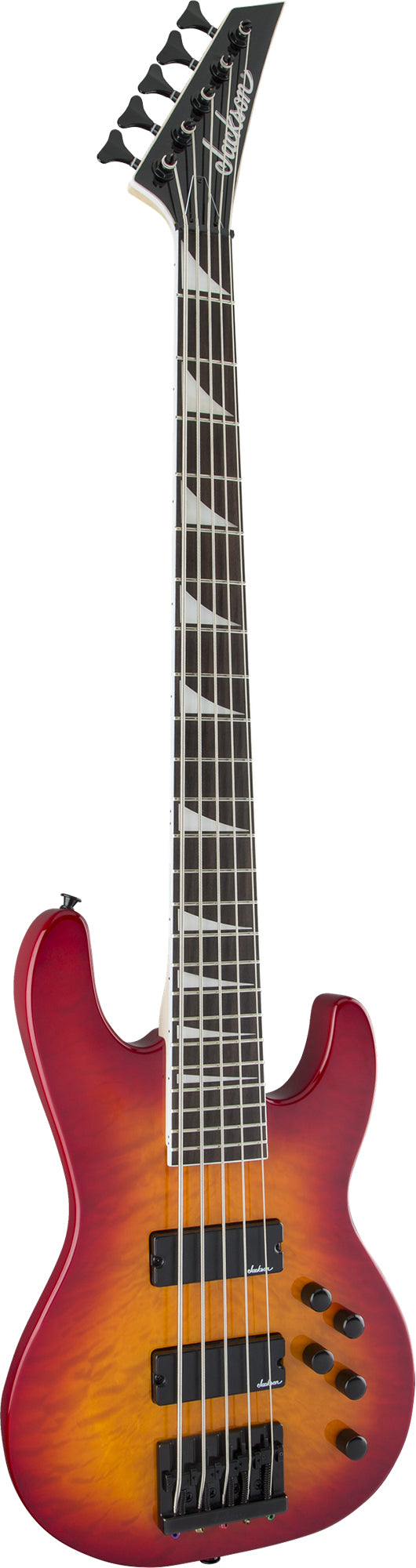 Jackson JS Series JS3VQ 5-String Concert Bass - Cherry Burst