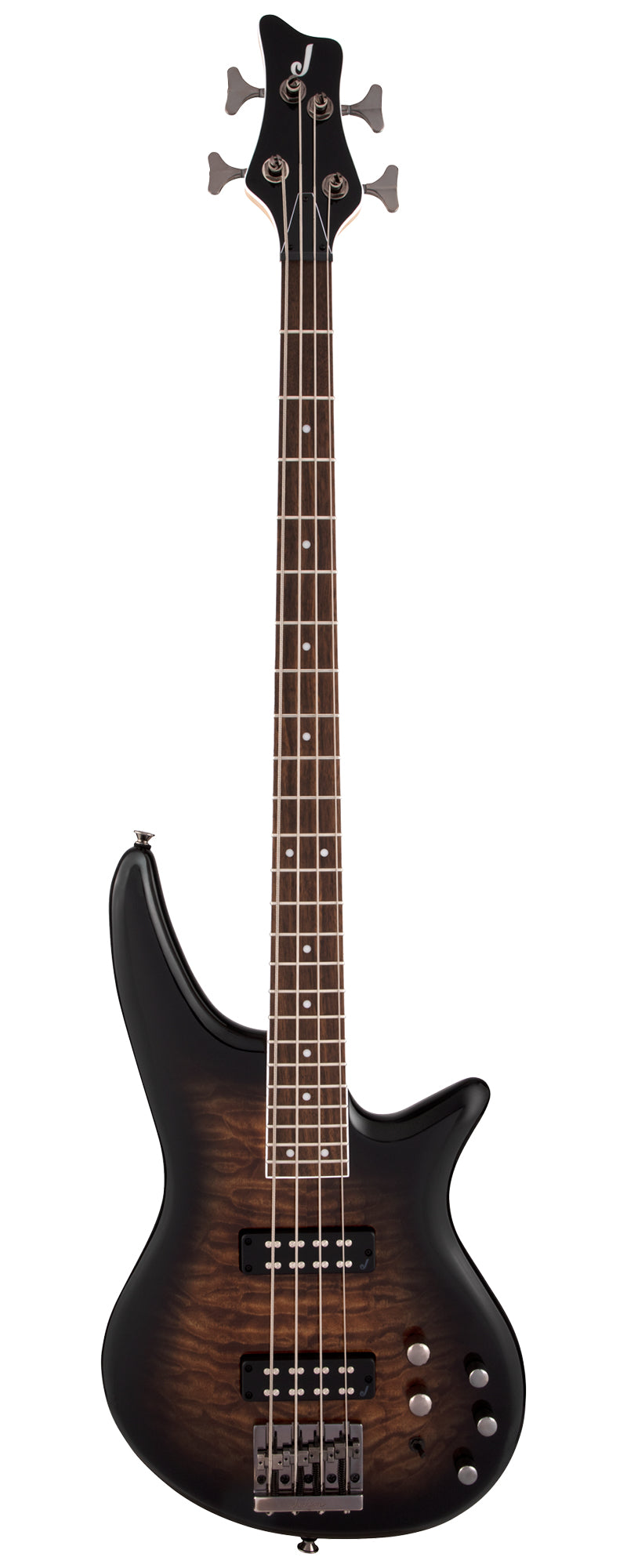 Jackson JS Series Spectra Bass JS3Q Bass Guitar - Dark Sunburst w/ Instrument Cable