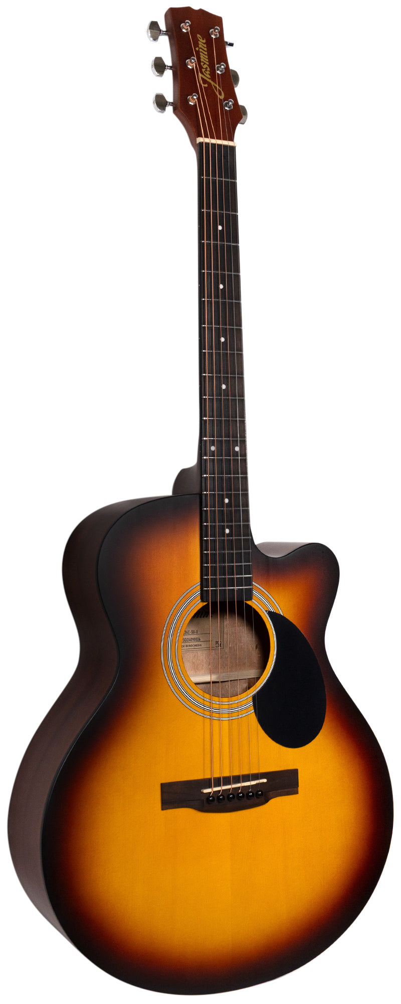 Jasmine S34C NEX Orchestra-Style Cutaway Acoustic Guitar - Sunburst