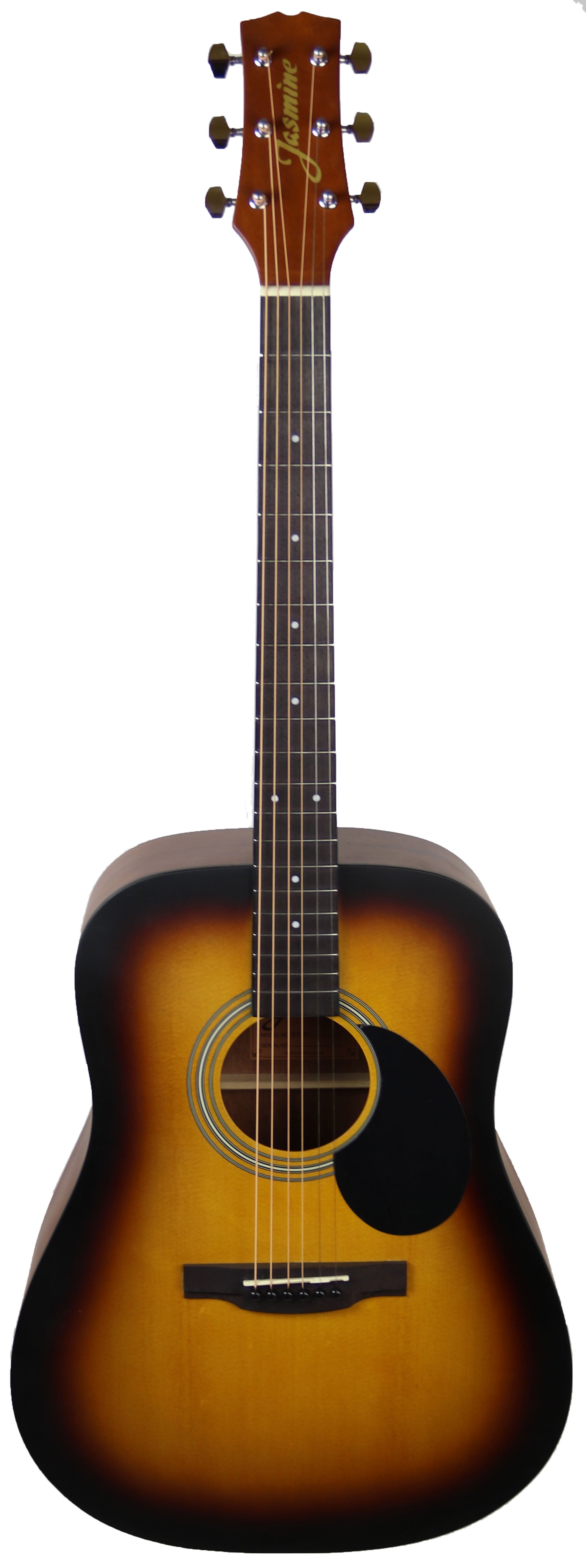 Jasmine S35 Dreadnought Acoustic Guitar - Matte Sunburst w/ Gig Bag