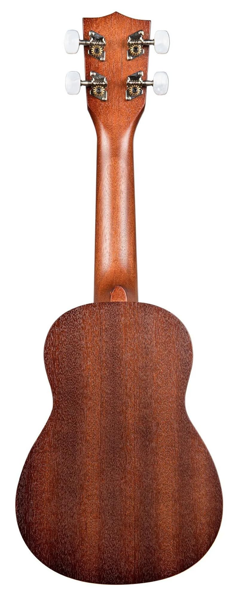 Kala KA-15S-H2 Satin Mahogany Soprano Ukulele - Hawaiian Islands Tattoo w/ Hard Case