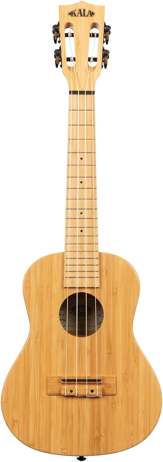 Kala KA-BMB-C Bamboo Concert Ukulele w/ Hard Case