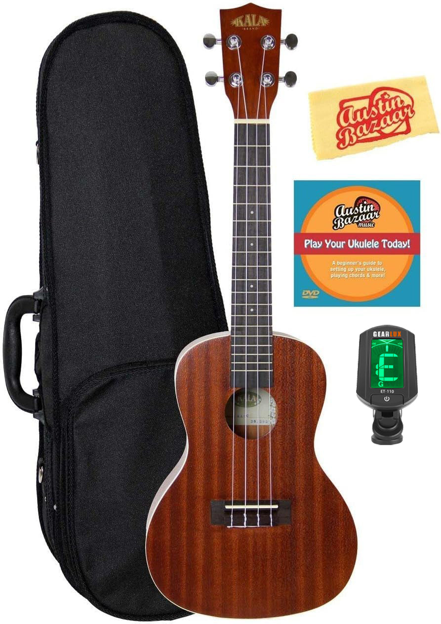 Kala KA-C Satin Mahogany Concert Ukulele w/ Hard Case