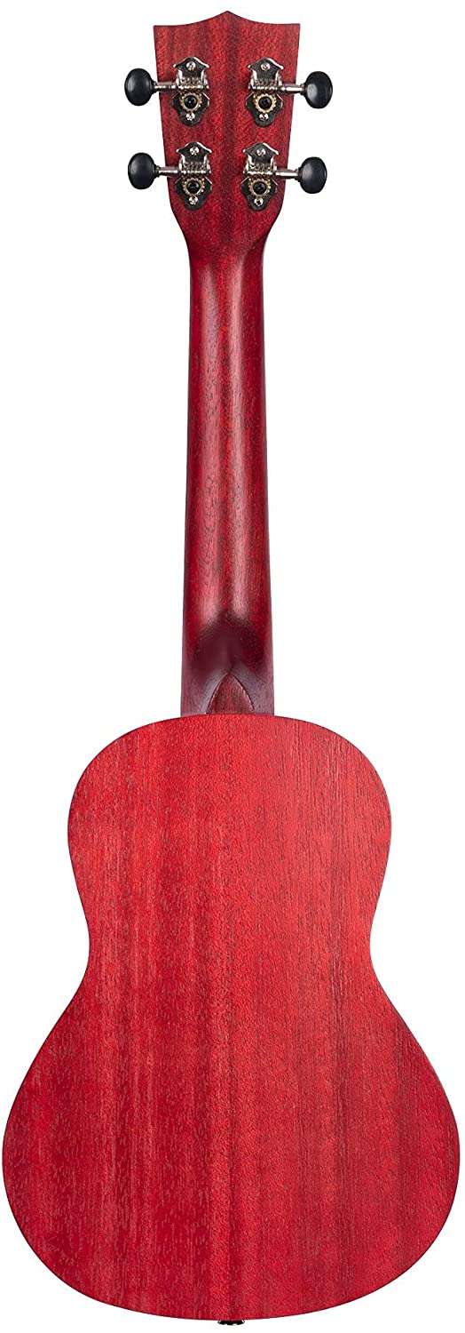 Kala MRT-RED-C Modern Meranti Concert Ukulele - Adobe Red