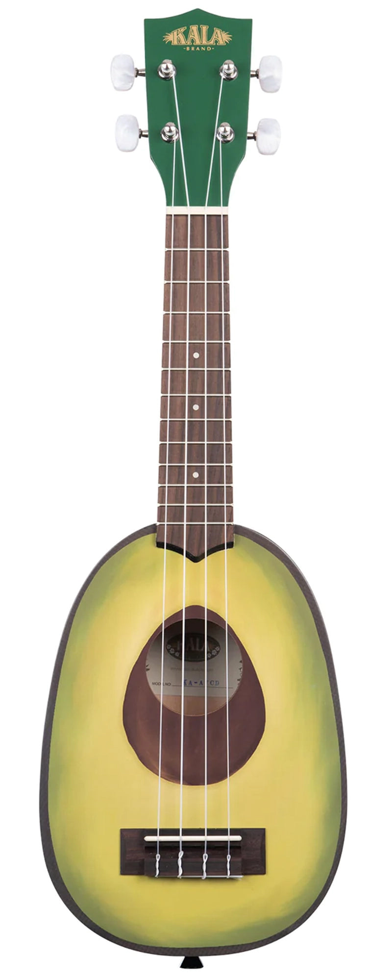 Kala KA-NV-GUAC Novelty Guacalele Soprano Ukulele w/ Gig Bag