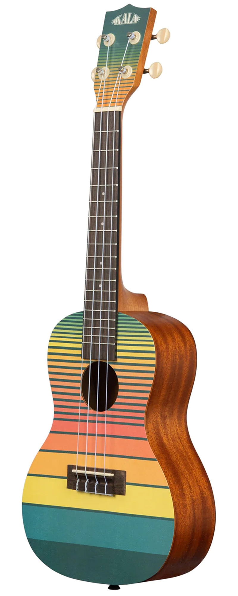 Kala KA-SURF-DAWNPATROL Surfboard Dawn Patrol Concert Ukulele w/ Gig Bag