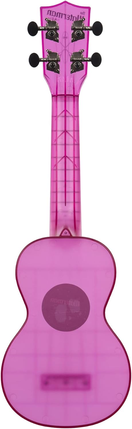 Kala KA-WMT-PL-S Soprano Waterman Sea Glass Ukulele - Amethyst Purple