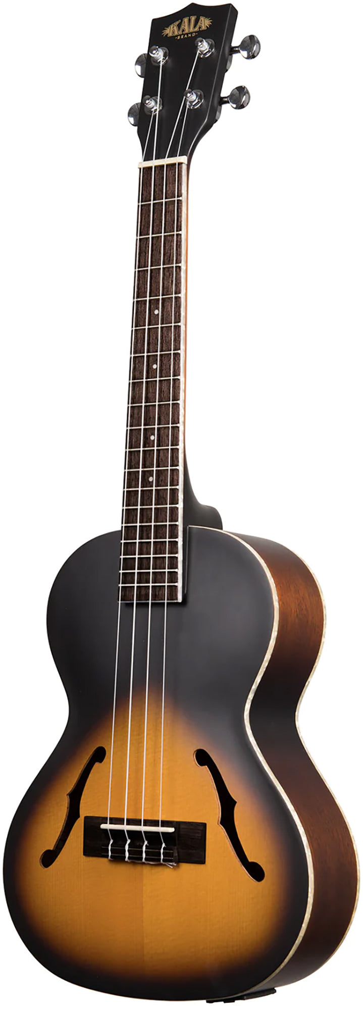 Kala KA-JTE-2TS Archtop Tobacco Burst Tenor Ukulele w/ Gig Bag