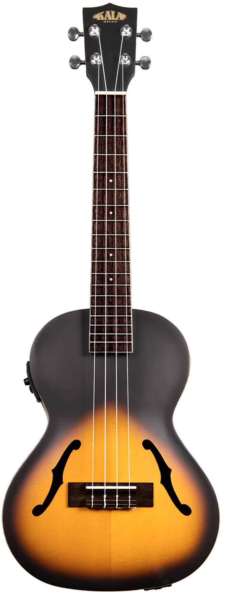Kala KA-JTE-2TS Archtop Tobacco Burst Tenor Ukulele w/ Gig Bag