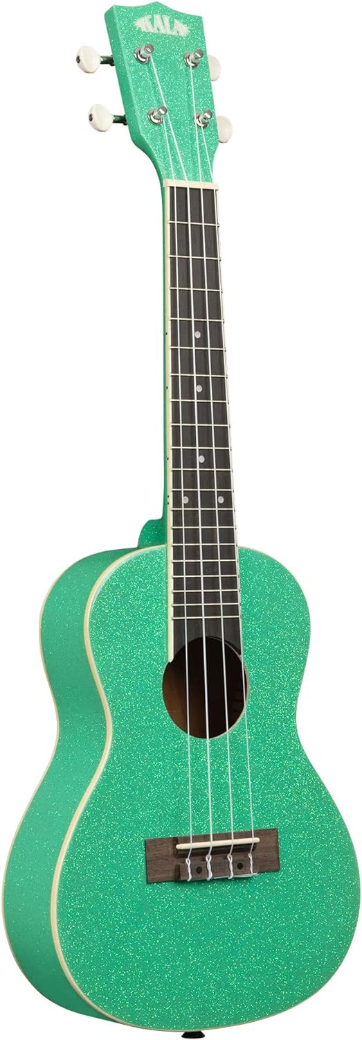 Kala KA-SPRK-GREEN Gatsby Green Sparkle Concert Ukulele
