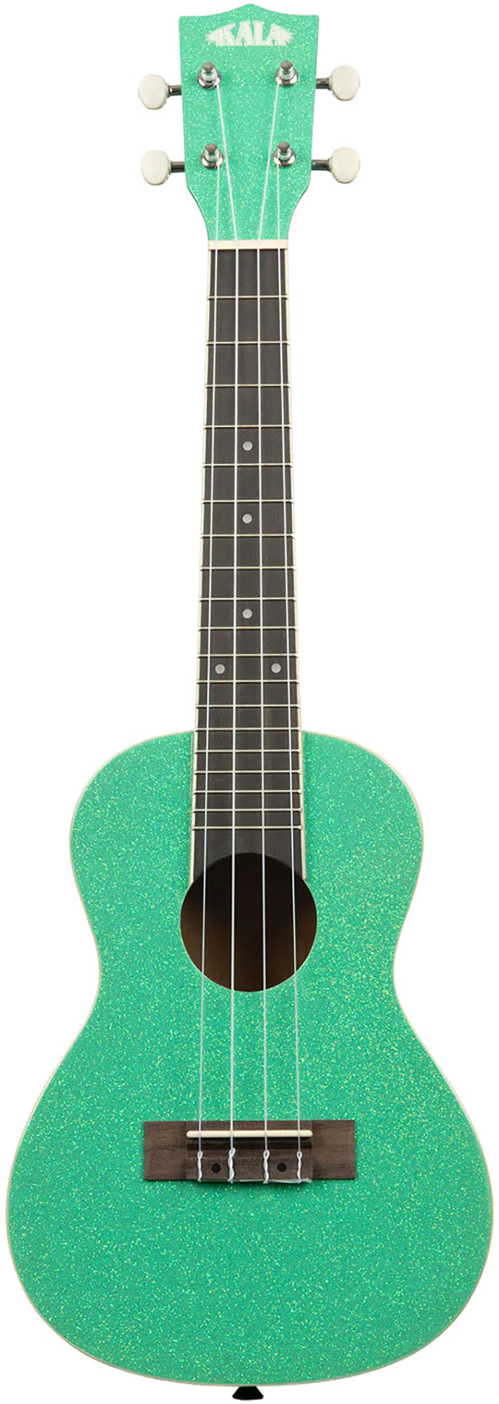 Kala KA-SPRK-GREEN Gatsby Green Sparkle Concert Ukulele w/ Gig Bag