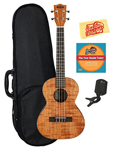Kala KA-TEM Exotic Mahogany Tenor Ukulele w/ Hard Case