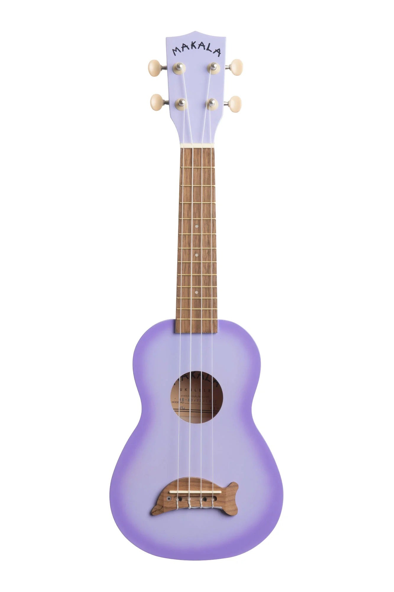 Kala MK-SD Makala Dolphin Soprano Ukulele - Purple Burst