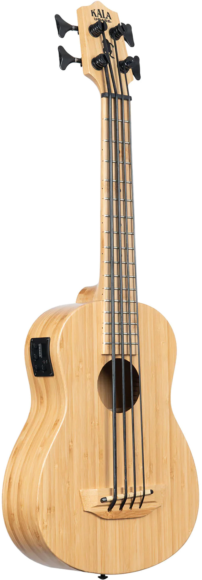 Kala UBASS-BMB-FS Bamboo Fretted Acoustic-Electric U-Bass