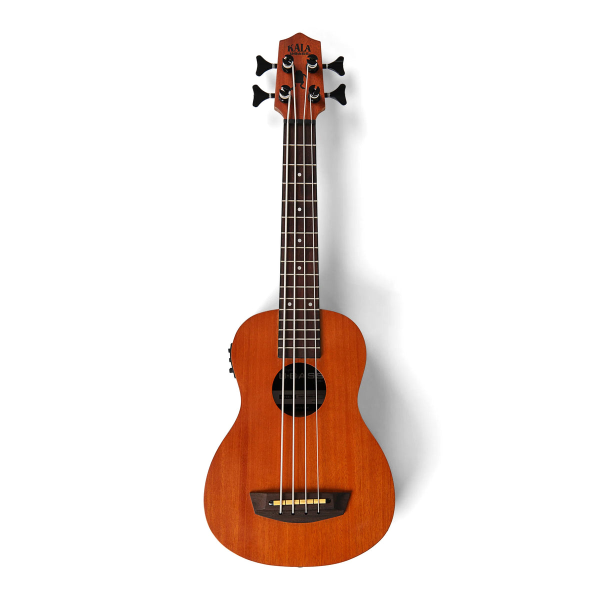 Kala U-BASS-NOMAD-FS Nomad Mahogany U-Bass Acoustic-Electric Ukulele Bass w/ Gig Bag