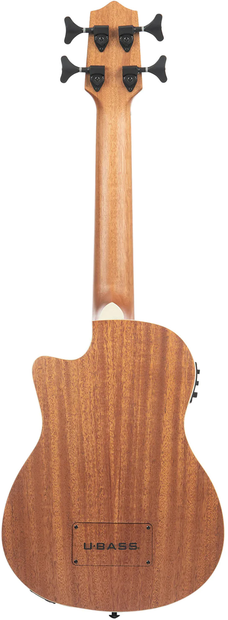 Kala UBASS-SCOUT-FL Scout Acoustic-Electric Fretless U-Bass Ukulele Bass w/ Gig Bag