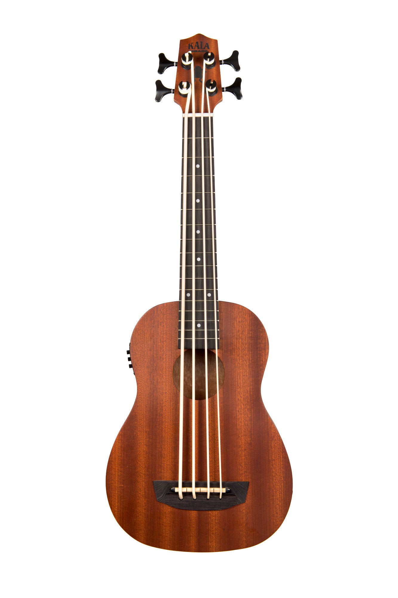 Kala U-Bass-WNDR-FS Wanderer Acoustic-Electric U-Bass Ukulele w/ Hard Case