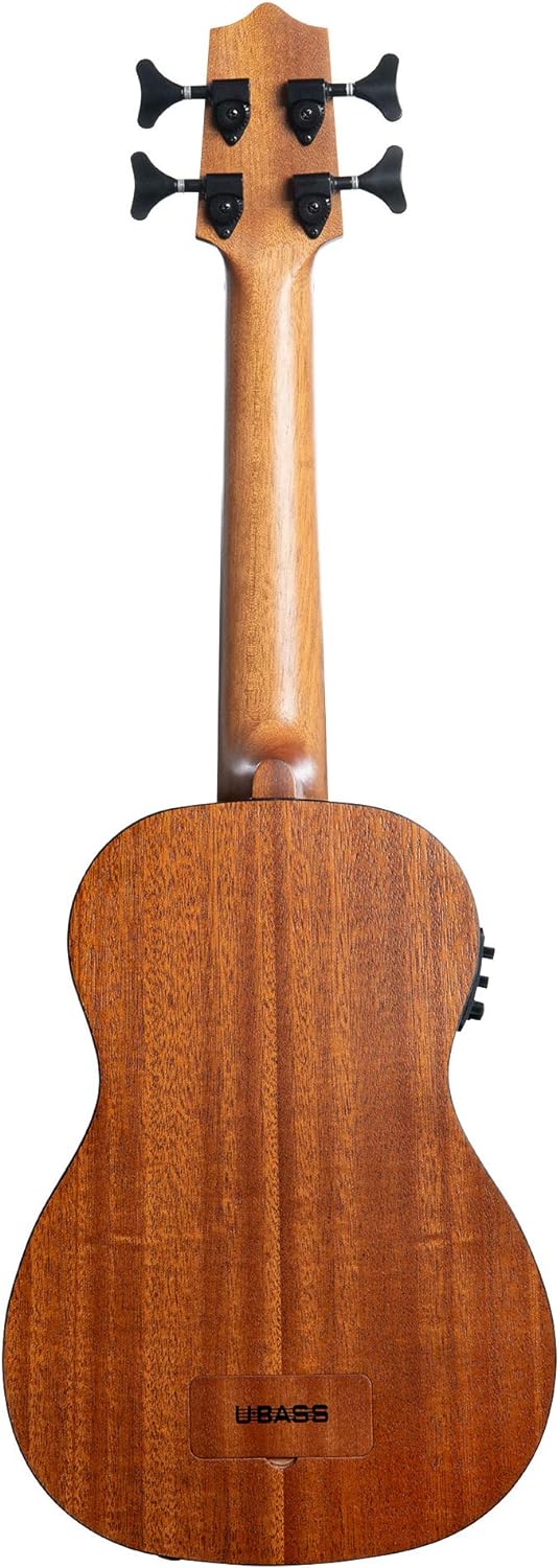 Kala UBASS-RMBL-FL Rumbler Fretless U-Bass Acoustic-Electric Ukulele Bass