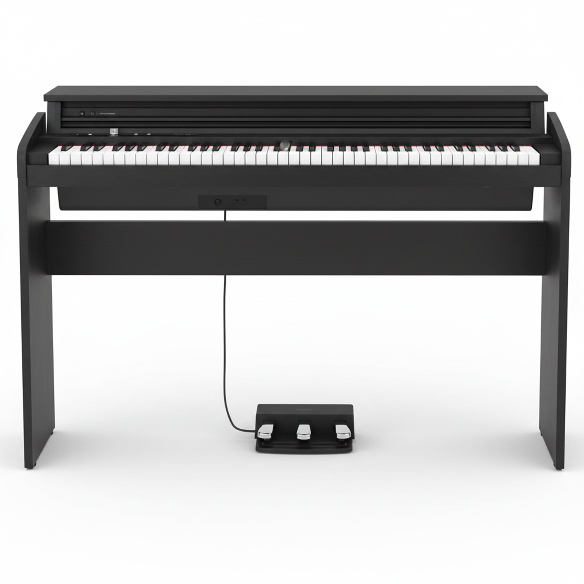 Korg LP-180 Contemporary Home Digital Piano - Black w/ Furniture Bench