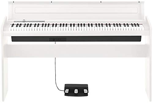 Korg LP-180 Contemporary Home Digital Piano - White w/ Furniture Bench