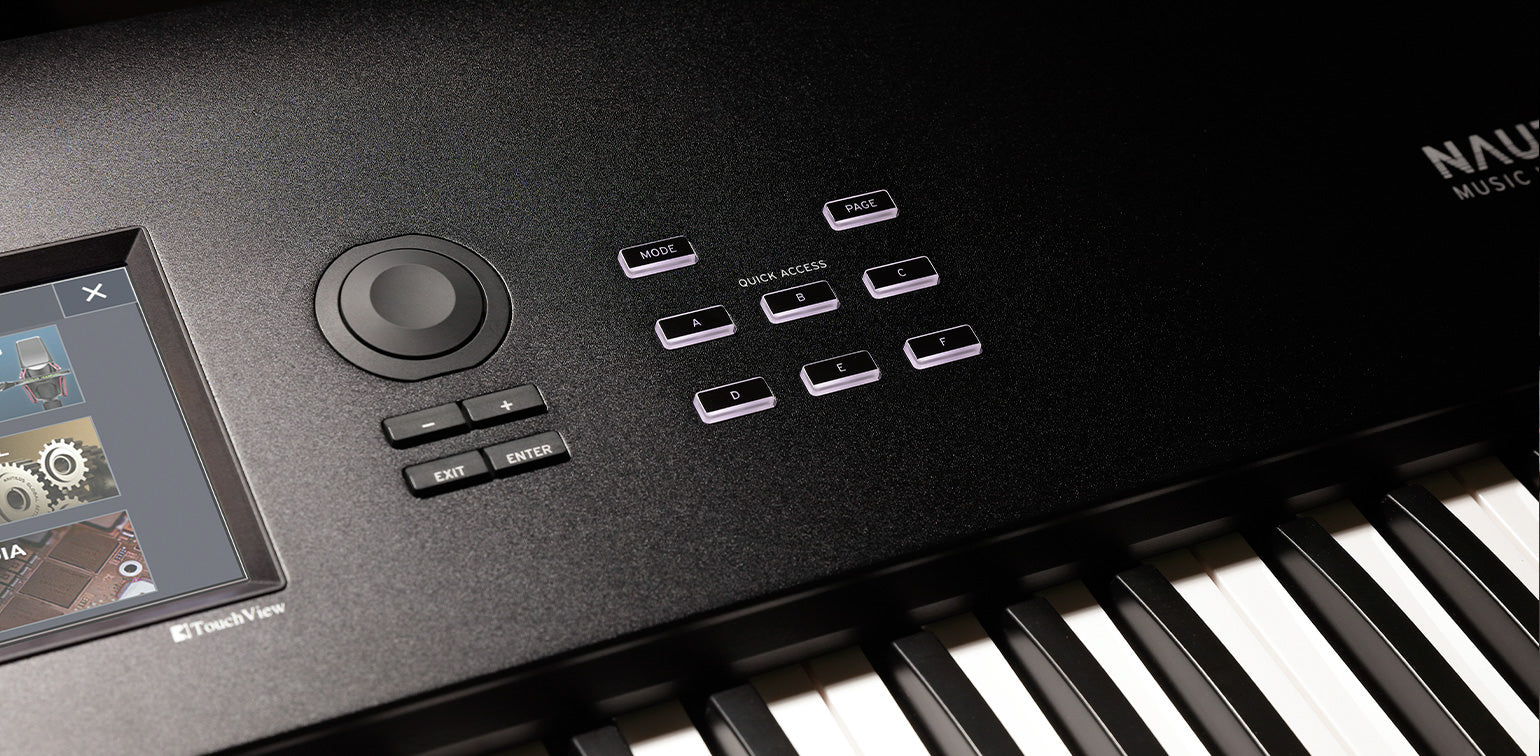 Korg Nautilus 88 Synthesizer Workstation w/ Sustain Pedal