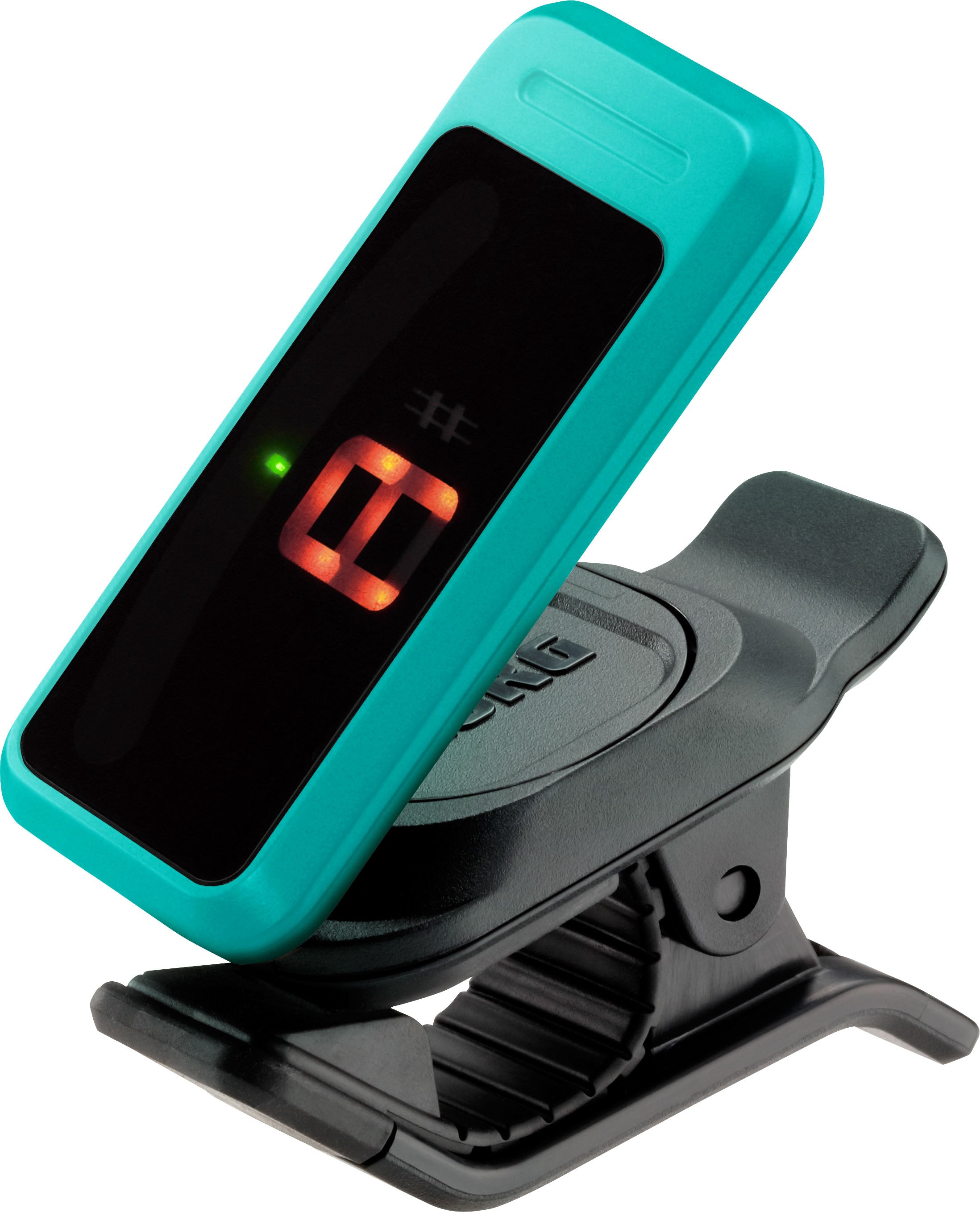 Korg Pitchclip Low Profile Clip-On Tuner - Green w/ Picks