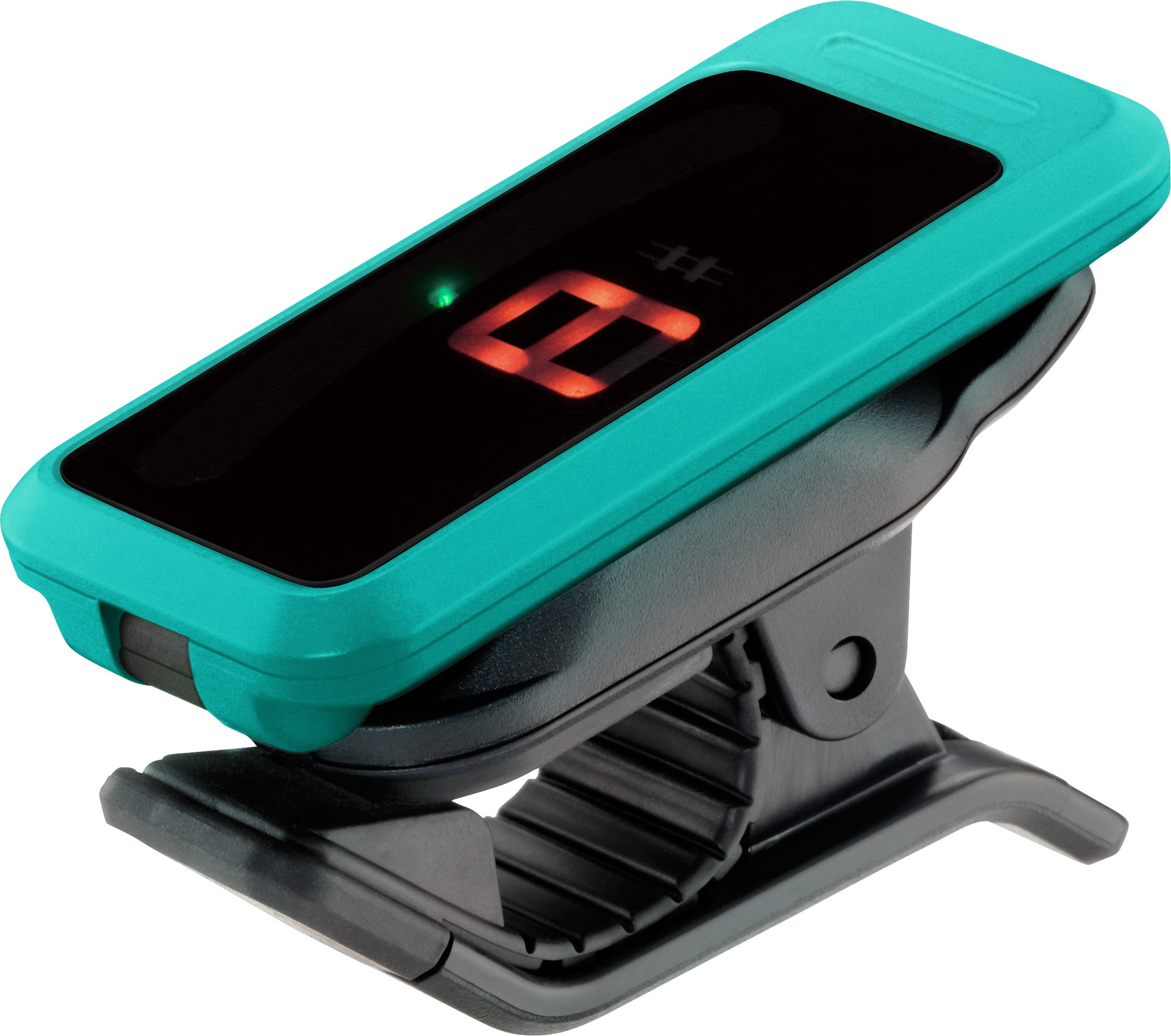 Korg Pitchclip Low Profile Clip-On Tuner - Green w/ Picks