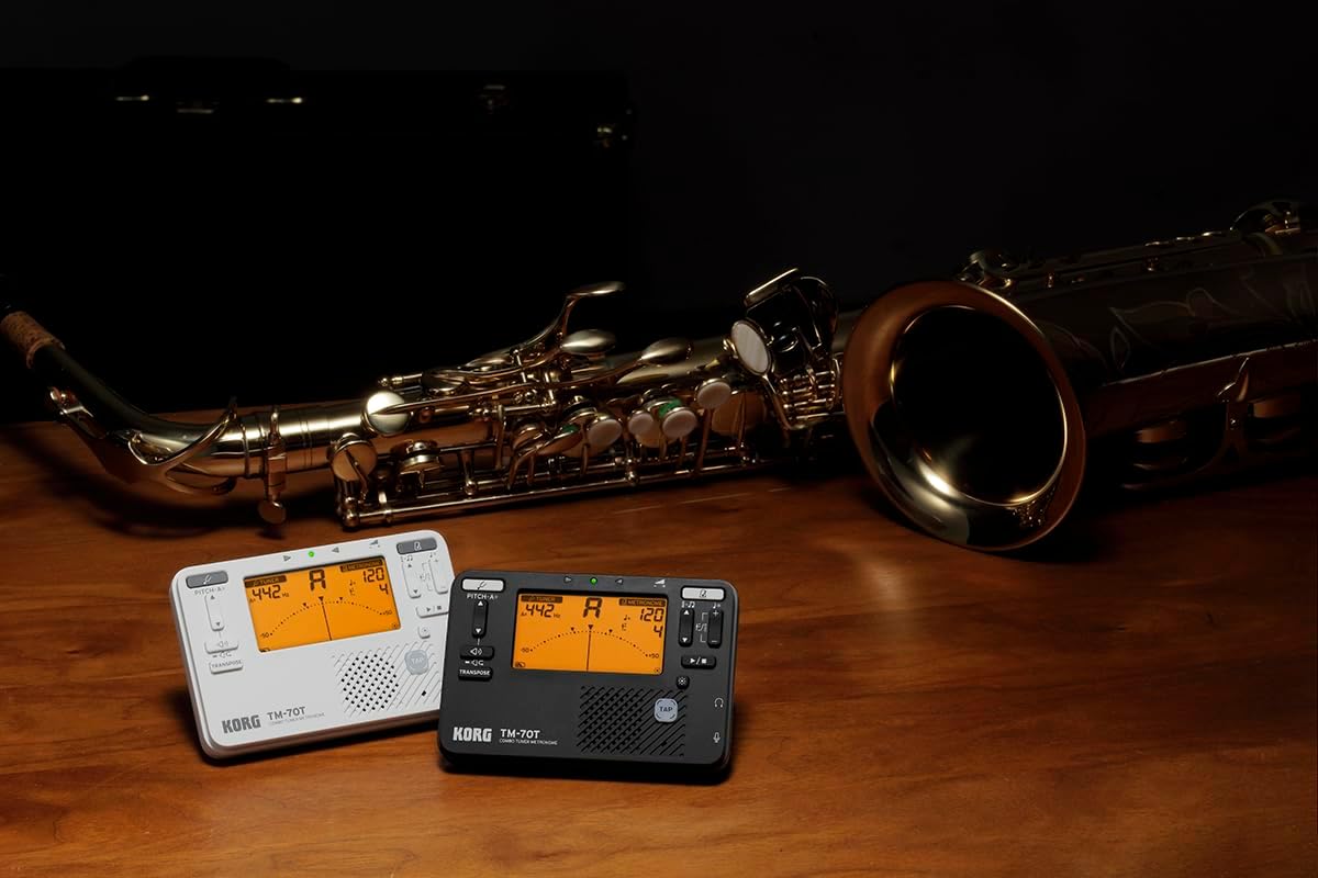 Korg TM-70T Tuner Metronome - White