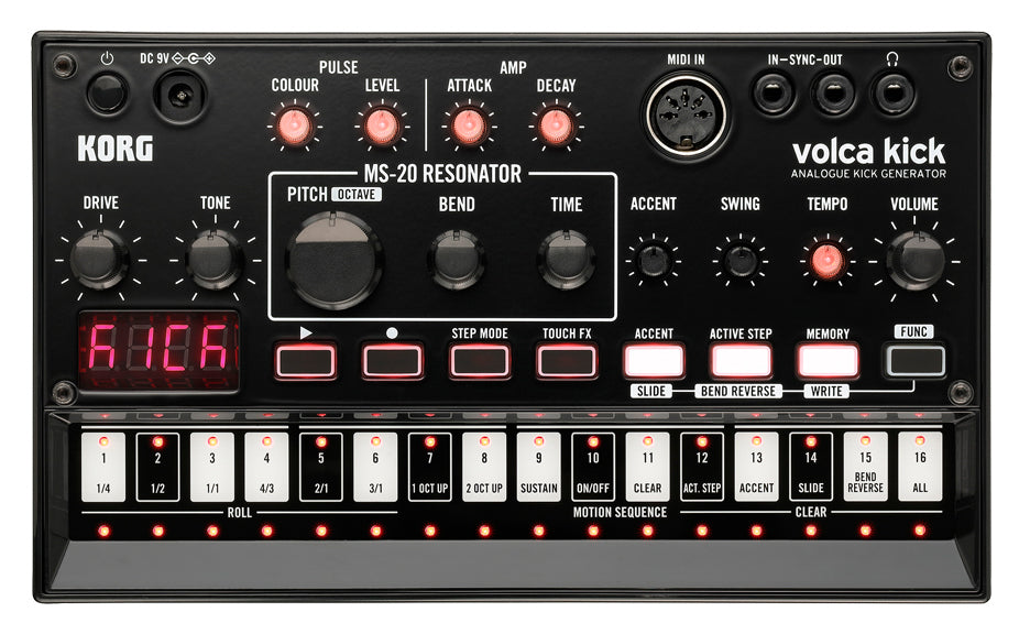 Korg Volca Kick Analogue Kick Generator w/ Volca Mix