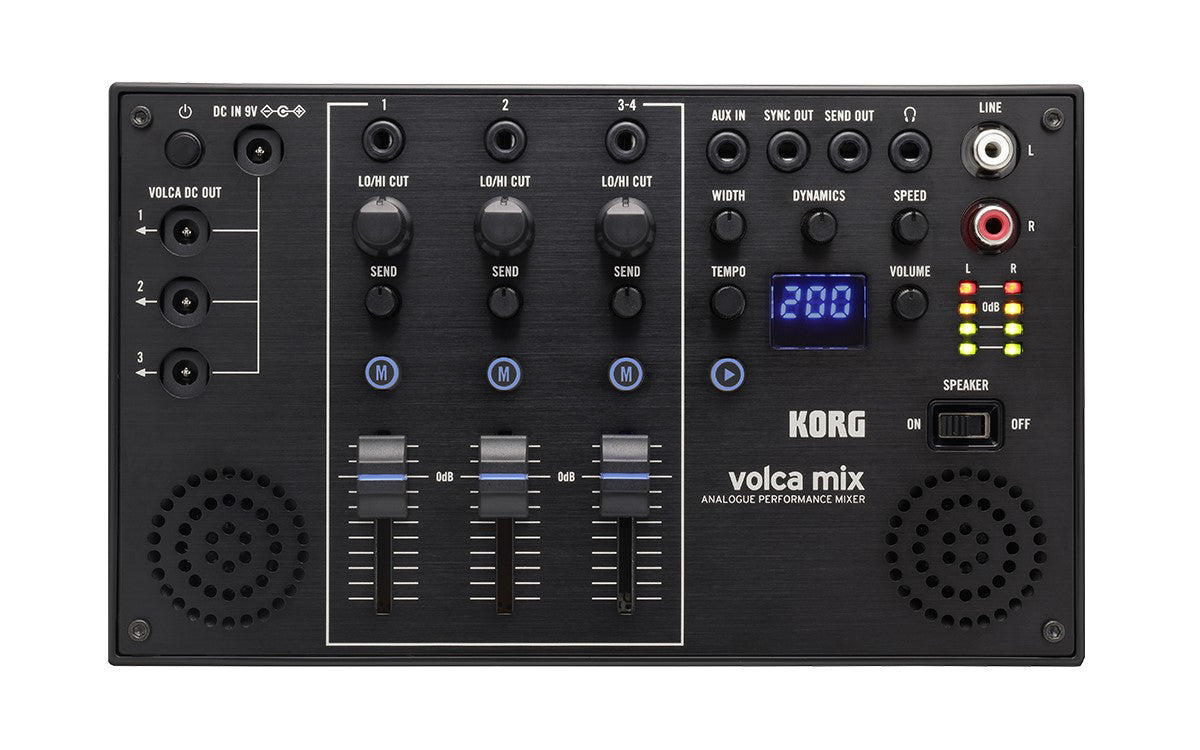Korg Volca Mix Analogue Performance Mixer w/ Volca Beats, Sample, Keys