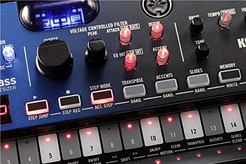 Korg Volca Nubass Vacuum Tube Synthesizer w/ Power Supply