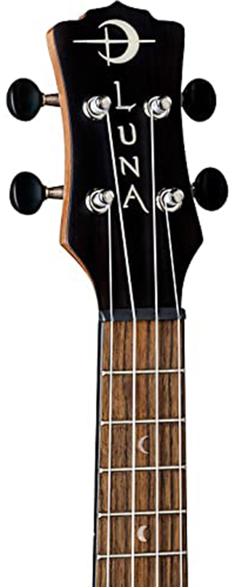 Luna Walnut Concert Ukulele w/ Hard Case