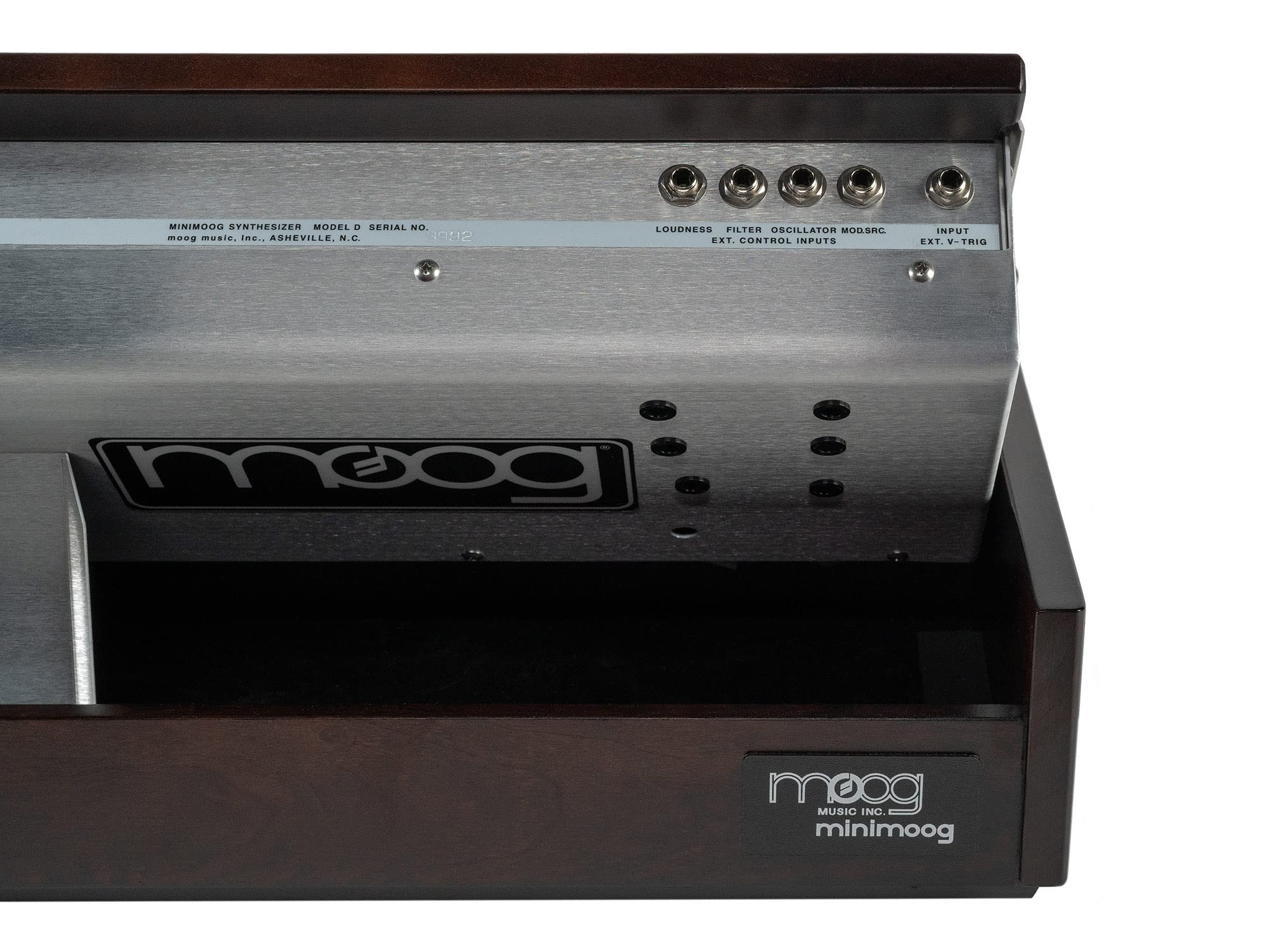 Moog Minimoog Model D Analog Synthesizer - Appalachian Cherry w/ Patch Cables