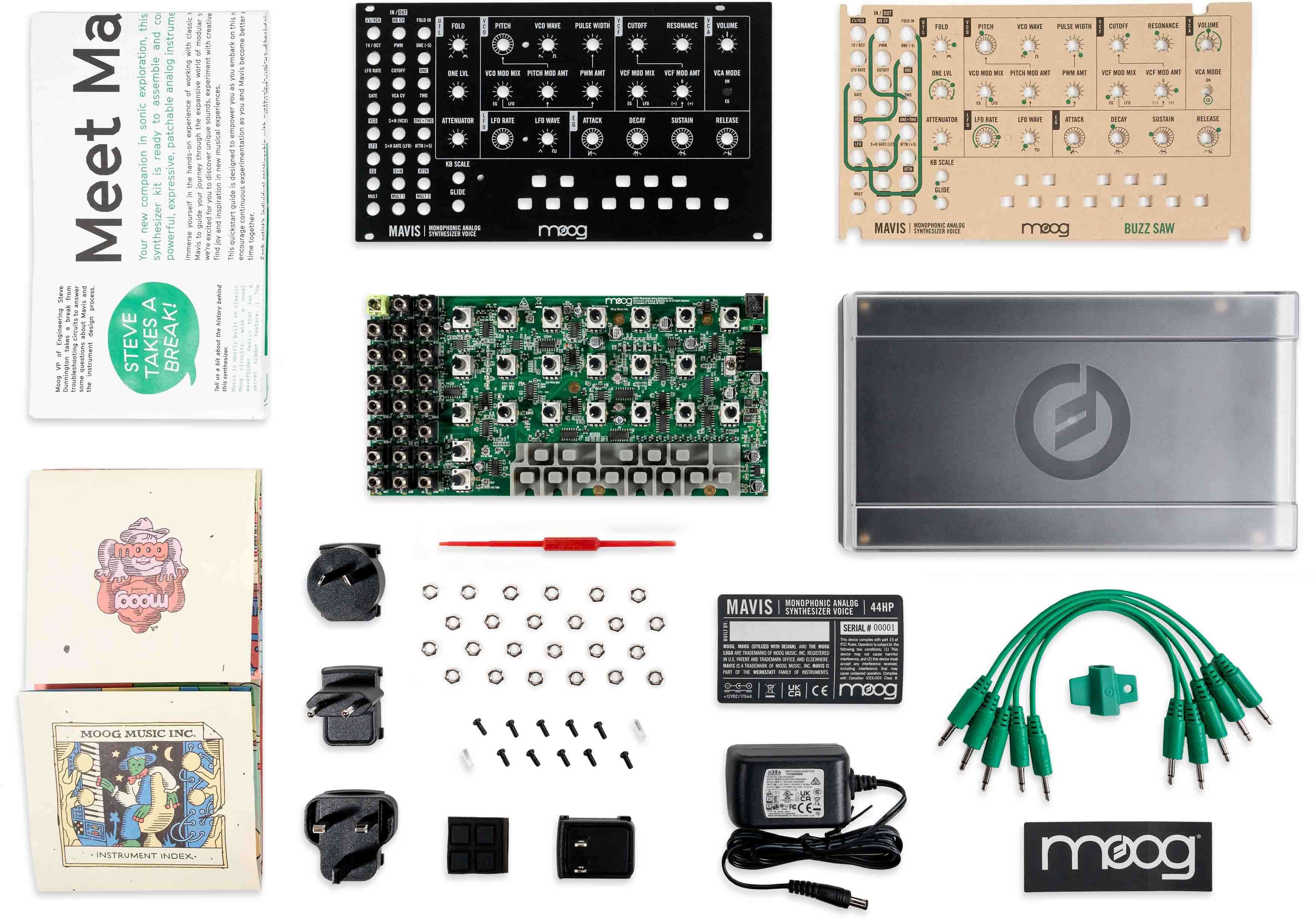 Moog Mavis Semi-Modular Analog Synthesizer Kit
