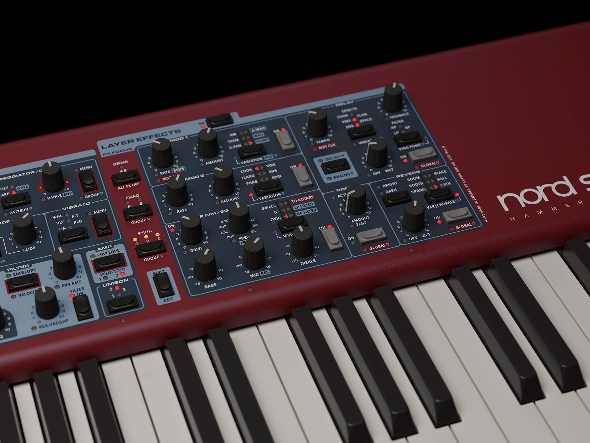 Nord Stage 4 Compact 73-Key Stage Keyboard w/ Stand