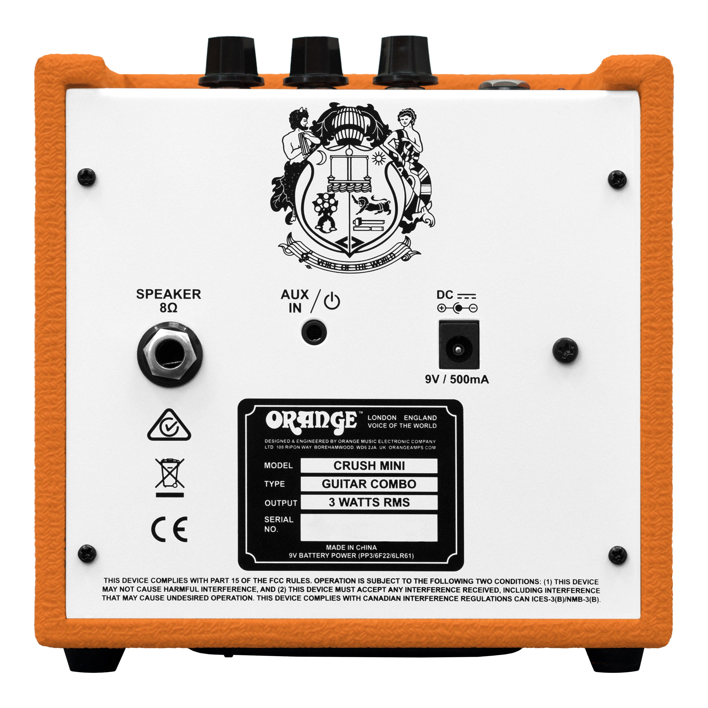 Orange Crush Mini Guitar Combo Amplifier