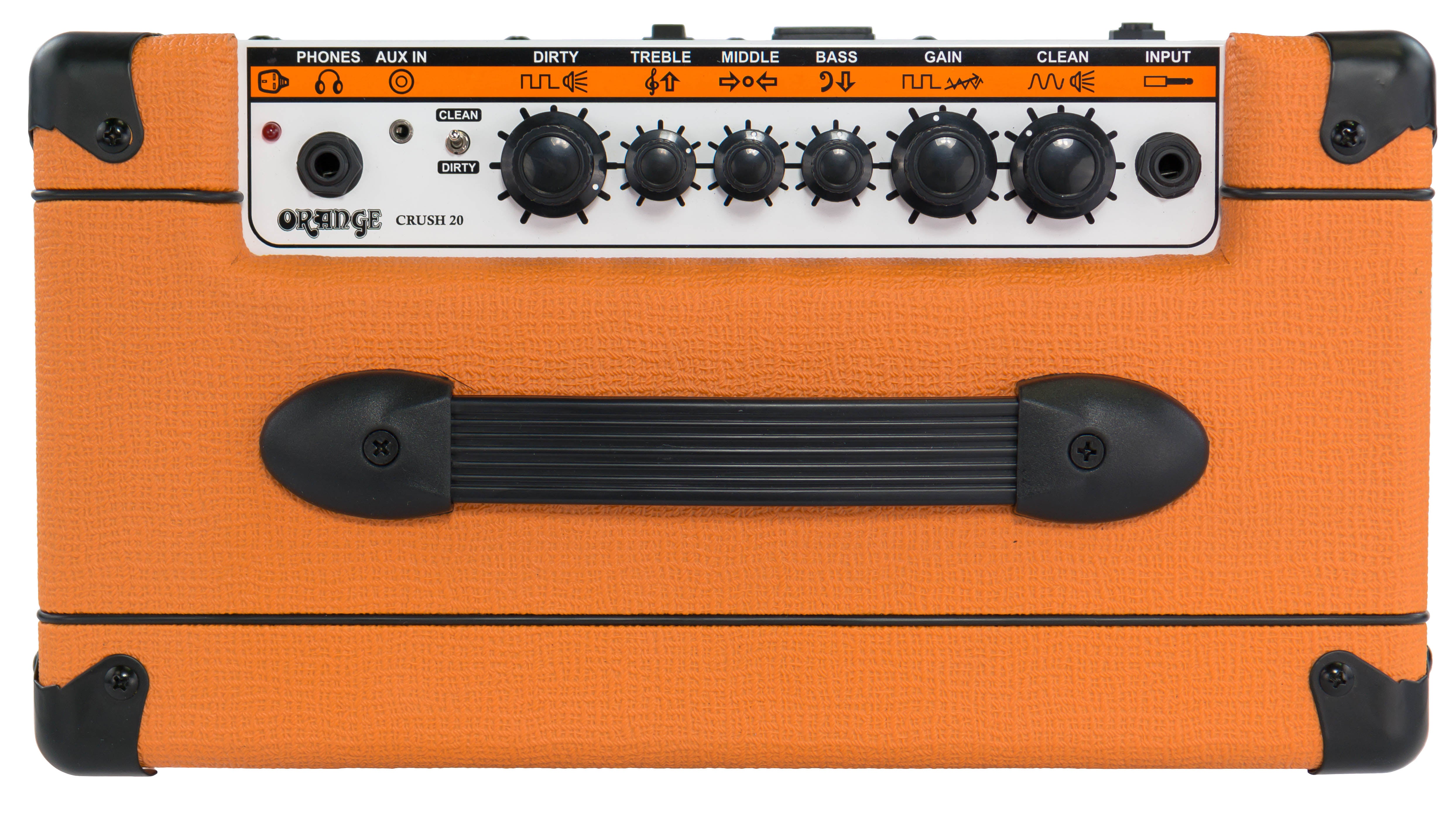 Orange Crush 20 Guitar Combo Amplifier w/ Instrument Cable