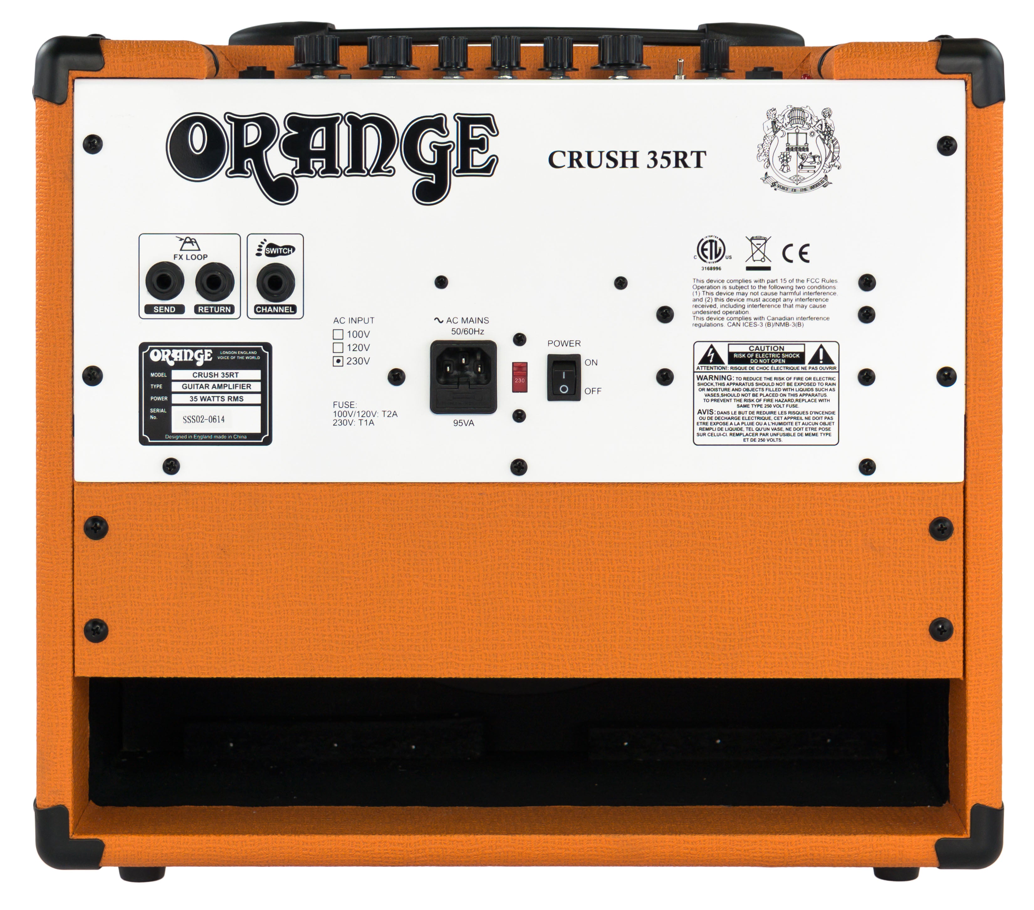 Orange Crush 35RT Guitar Combo Amplifier