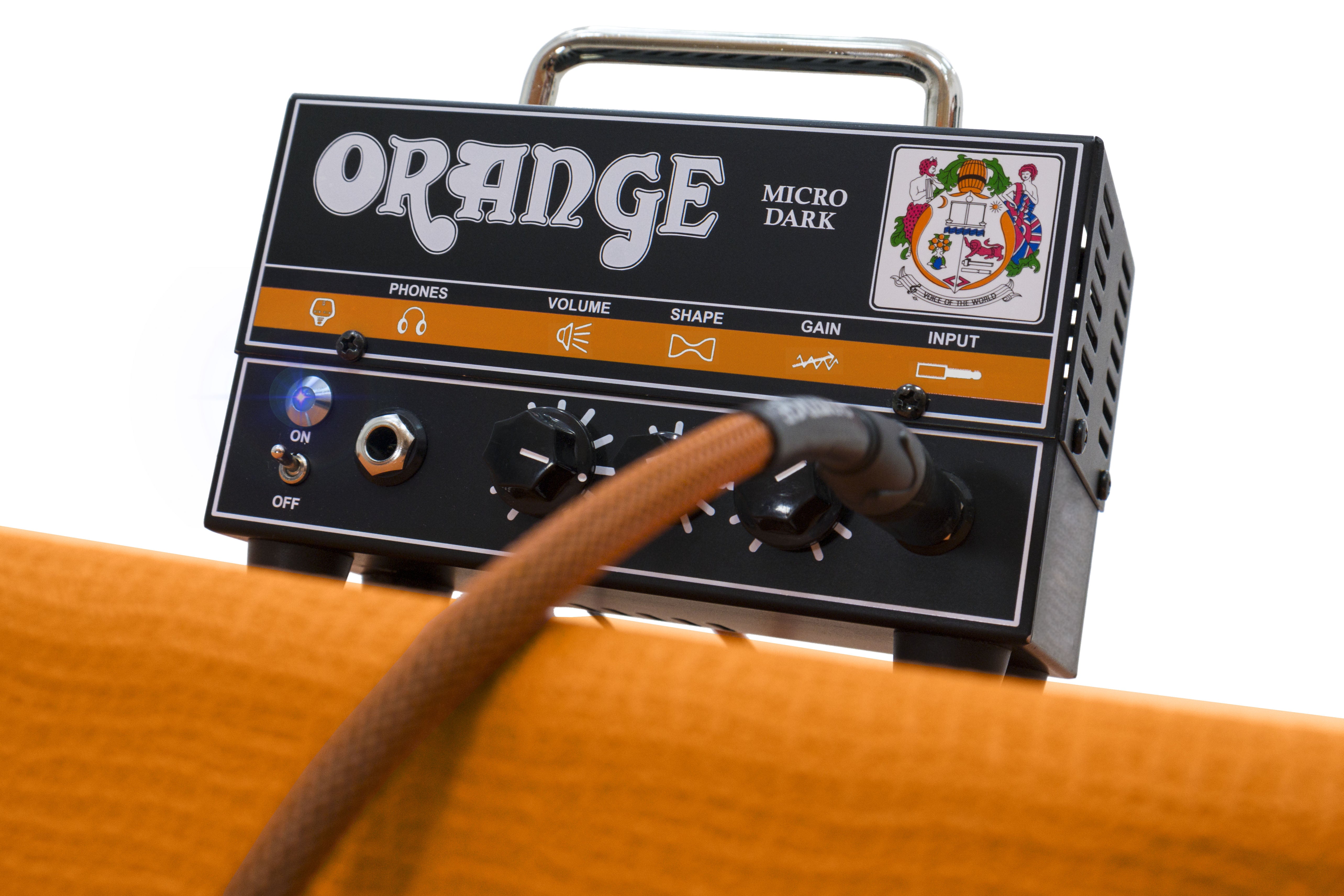 Orange MD20 Micro Dark Mini Guitar Amplifier Head