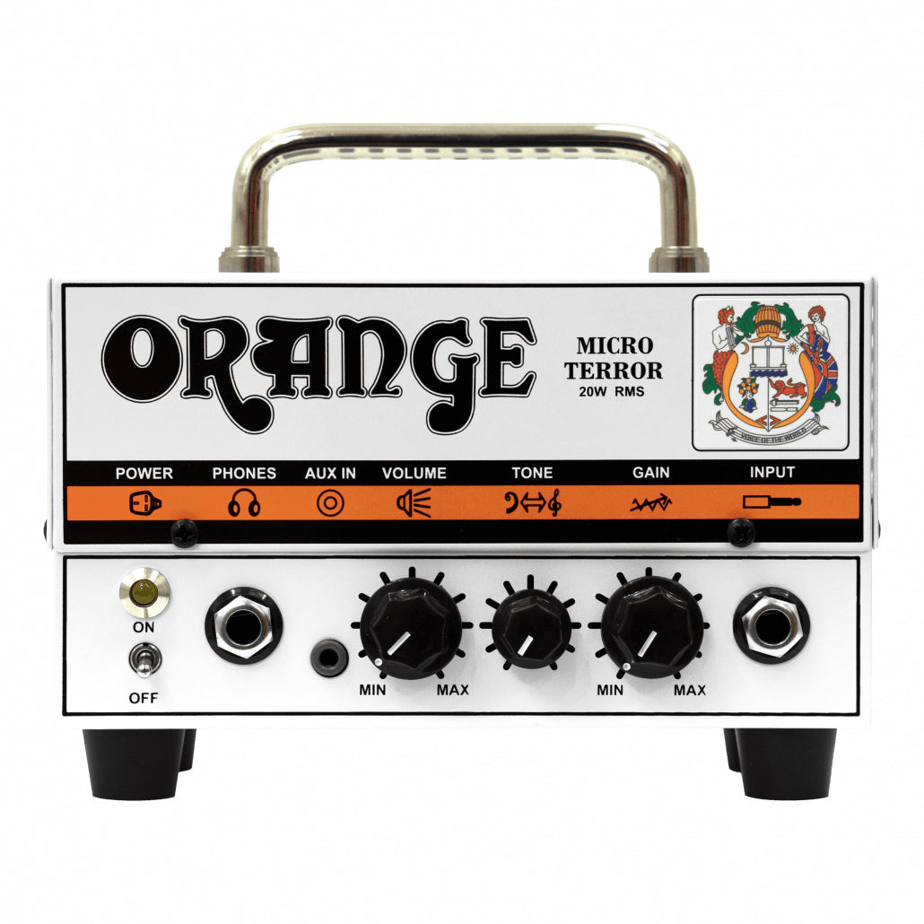 Orange MT20 Micro Terror Mini Guitar Amplifier Head w/ Instrument Cable