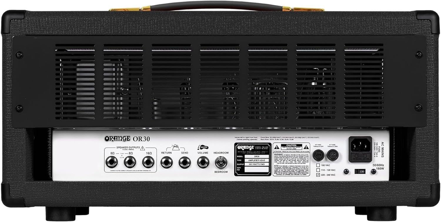 Orange OR30 Guitar Amplifier Head - Black