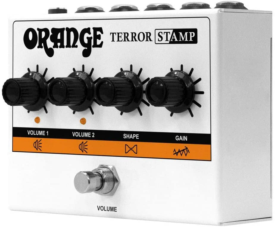 Orange Terror Stamp Guitar Amplifier Pedal w/ Instrument Cable