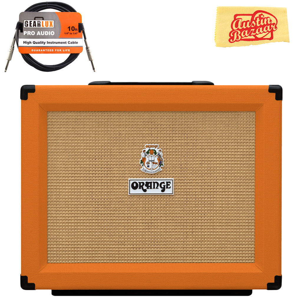 Orange PPC112 1x12-Inch Closed-Back Speaker Cabinet w/ Instrument Cable