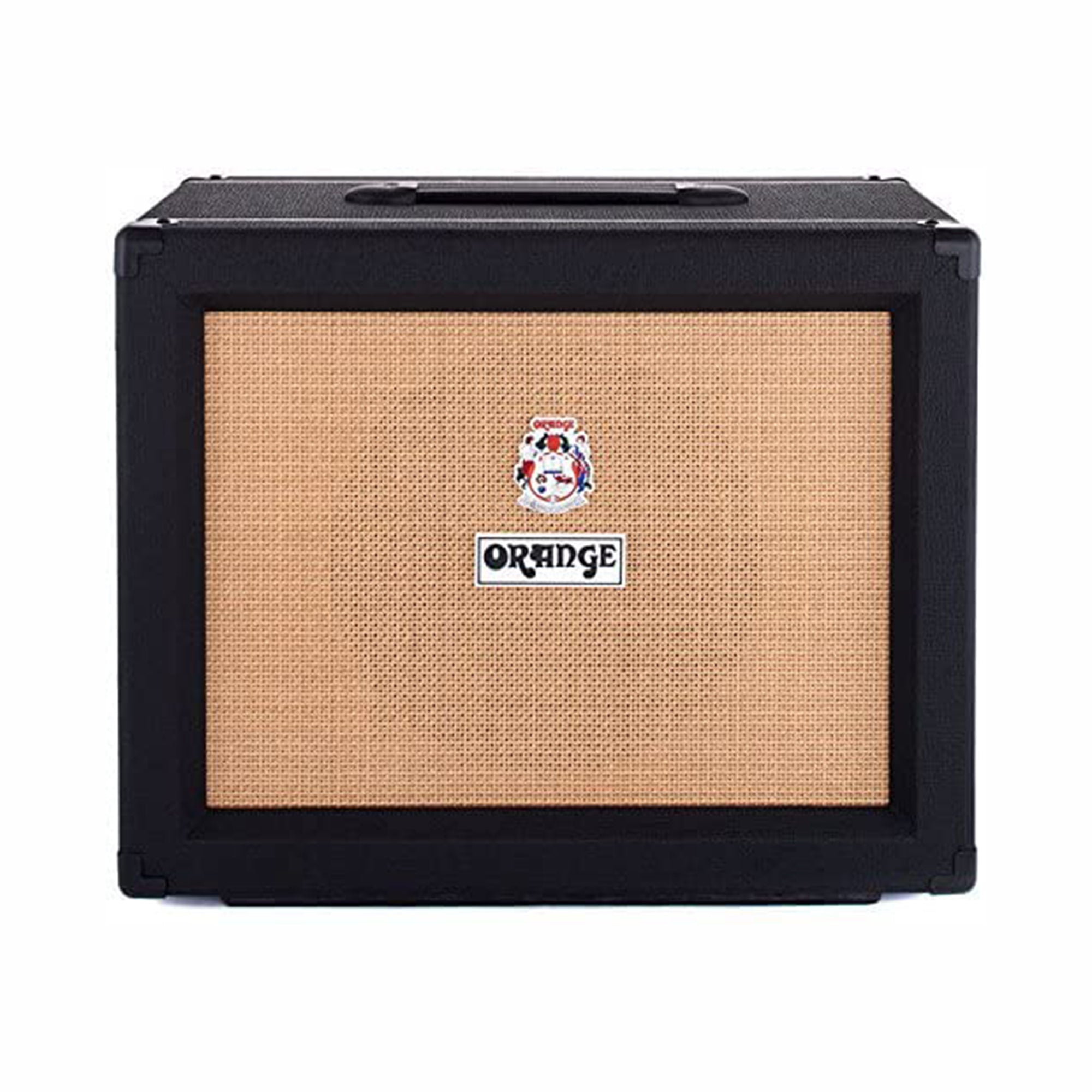 Orange PPC112 1x12-Inch Closed-Back Speaker Cabinet - Black w/ Instrument Cable