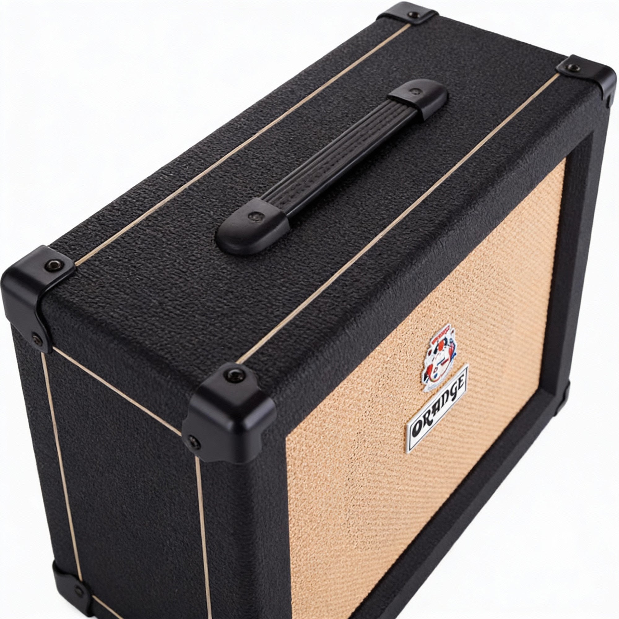 Orange PPC112 1x12-Inch Closed-Back Speaker Cabinet - Black w/ Instrument Cable