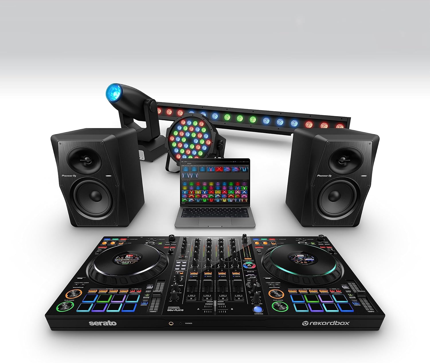 Pioneer DDJ-FLX10 4-Channel Professional DJ Controller - Black