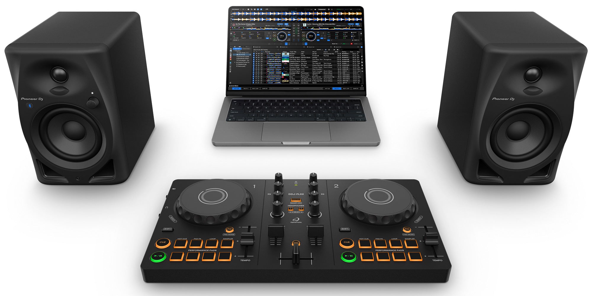Pioneer DJ AlphaTheta DDJ-FLX2 Compact 2-Channel DJ Controller