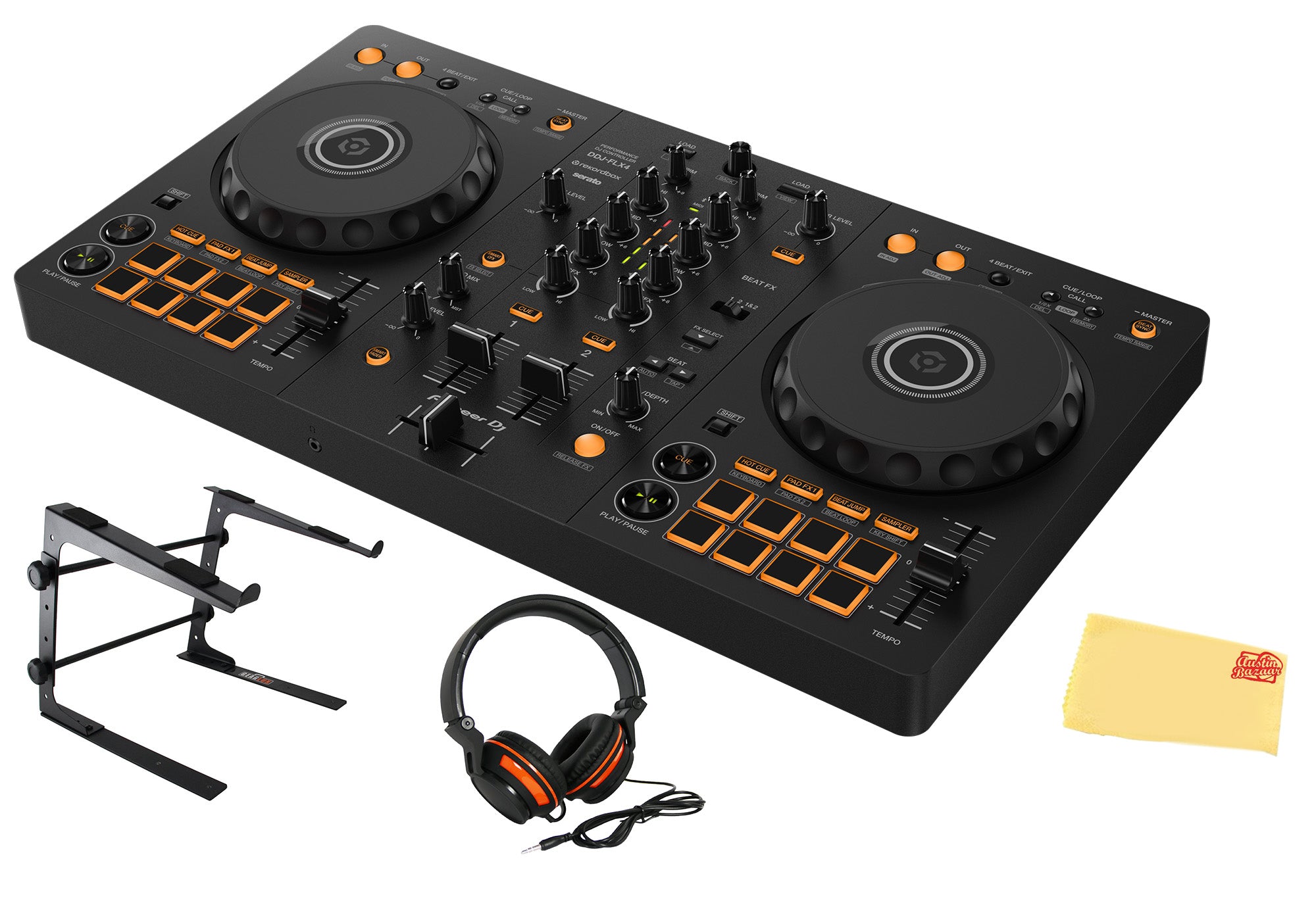 Pioneer DJ DDJ-FLX4 2-Channel DJ Controller w/ Stand